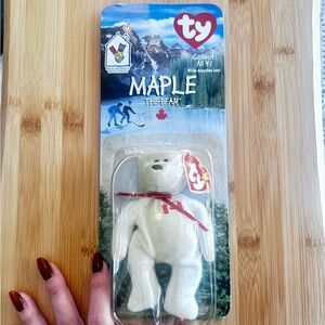 Ty x McDonald’s Maple the Bear Beanie Baby Happy Meal Toy